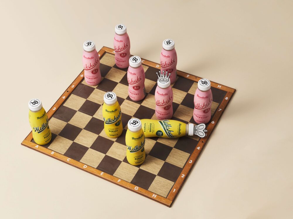 Barebells Lactose-Free Protein Milkshake, Banana Flavour 330ml (8 bottles/carton)