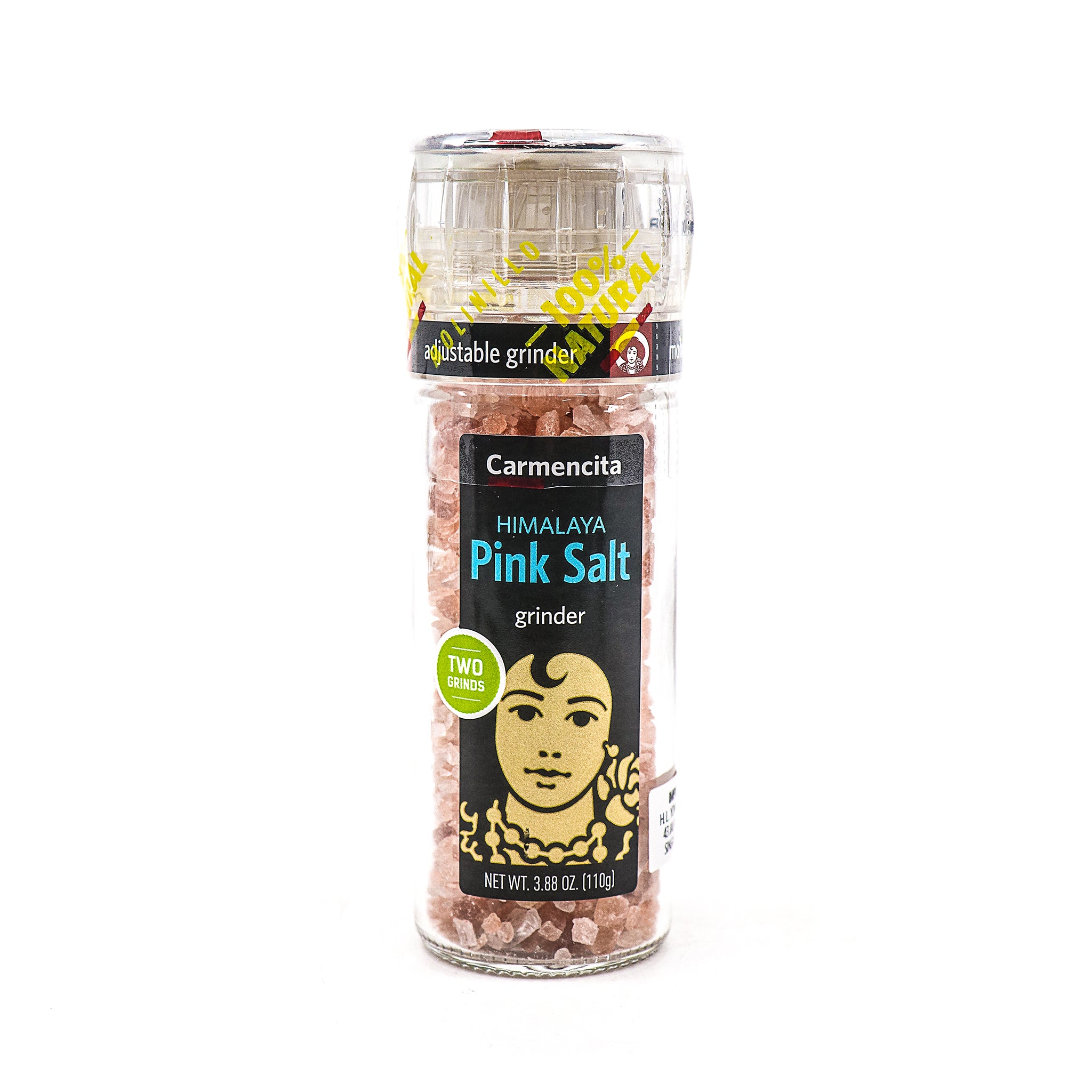 Carmencita Himalayan Pink Salt Grinder