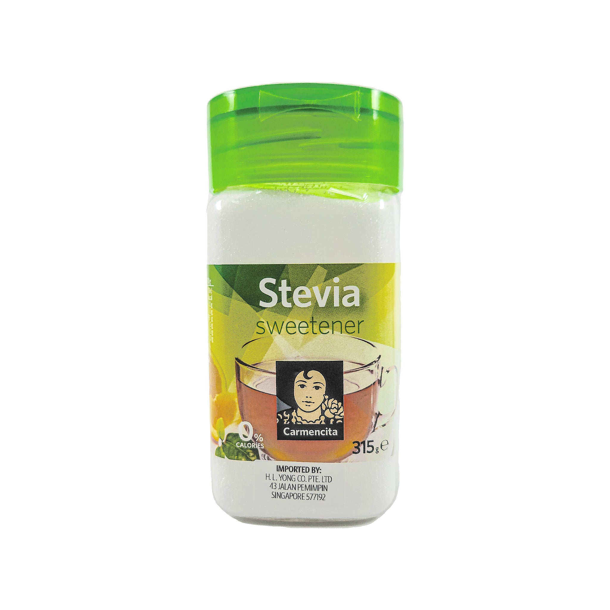 Carmencita Crystallized Stevia Sweetener Pet Can