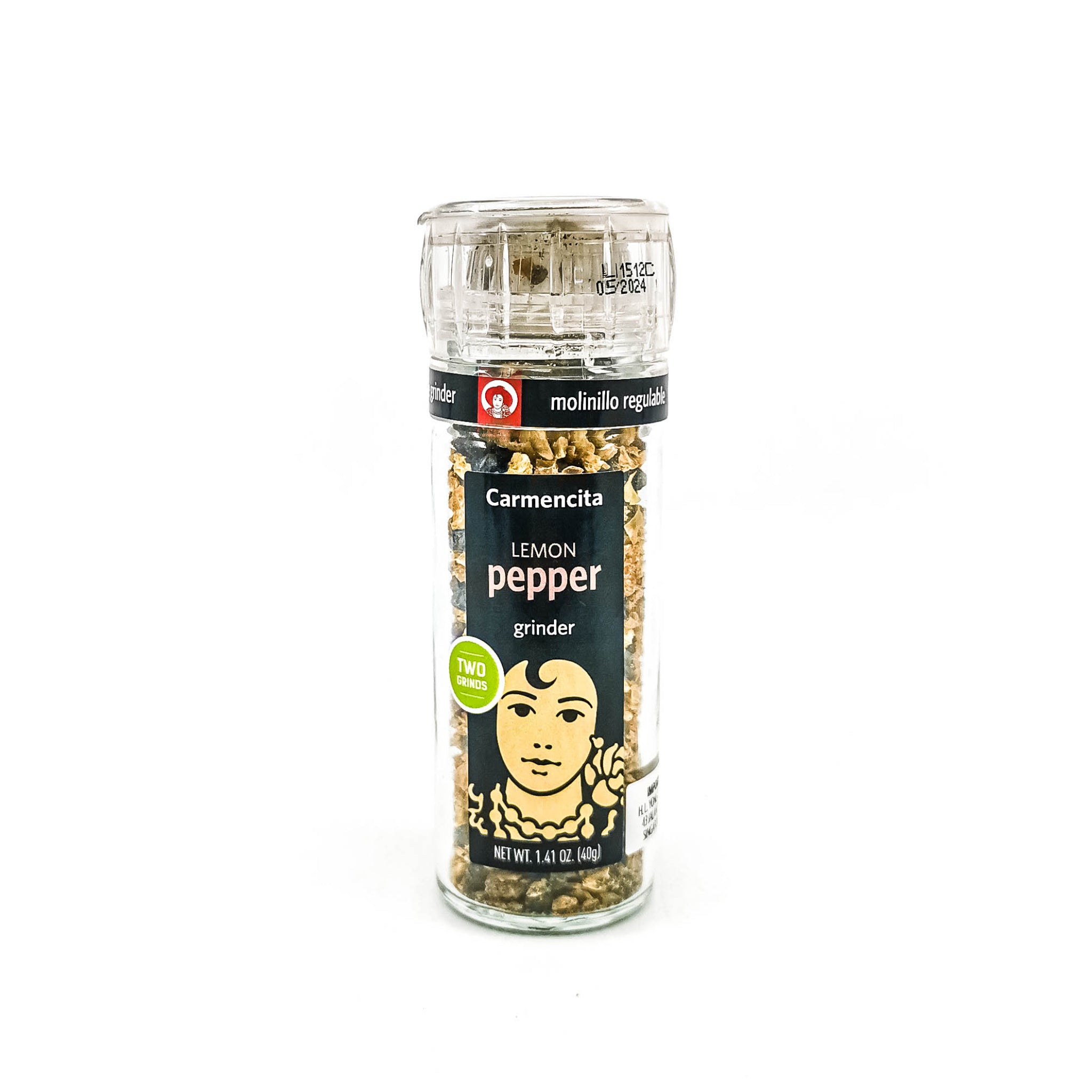 Carmencita Lemon With Pepper Grinder