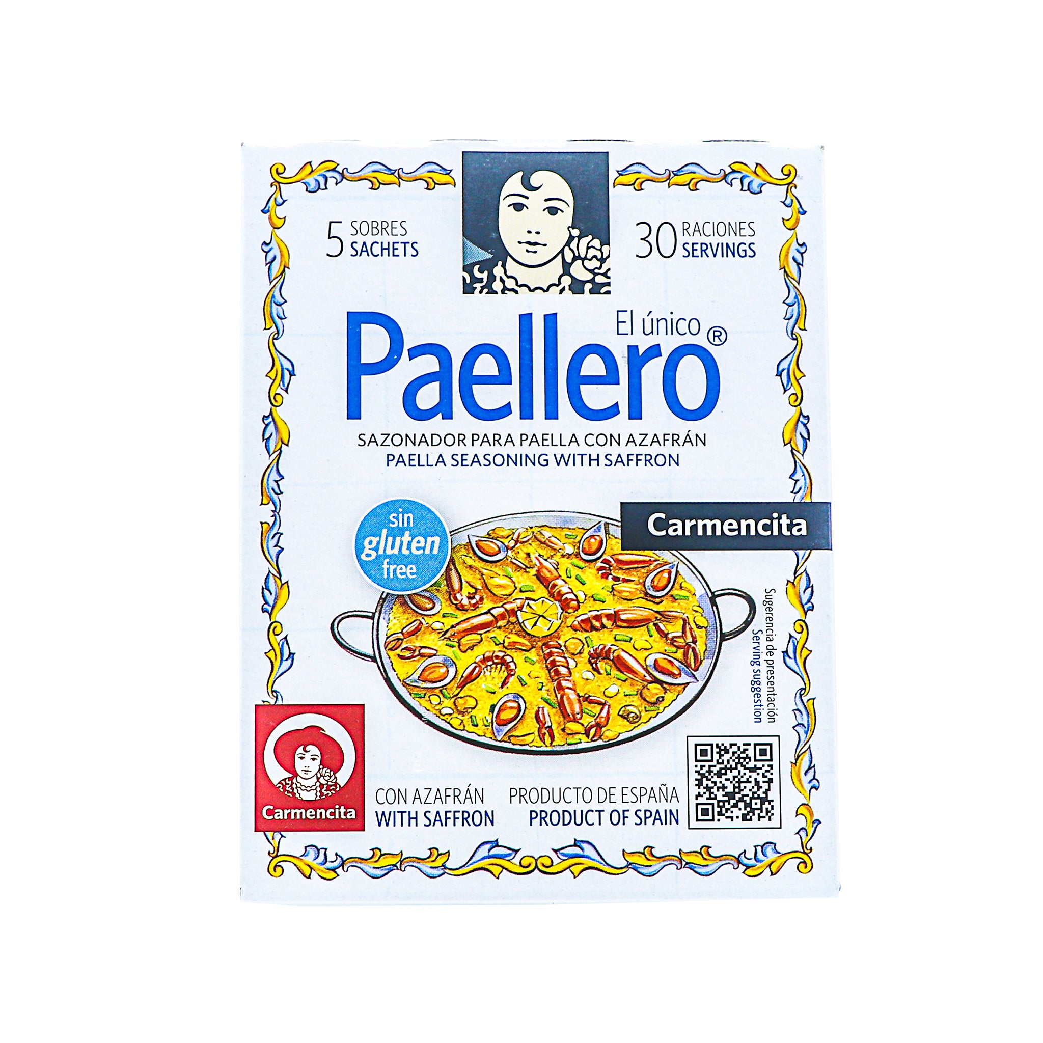 Carmencita Traditional Paella Seasoning 5 Sachets