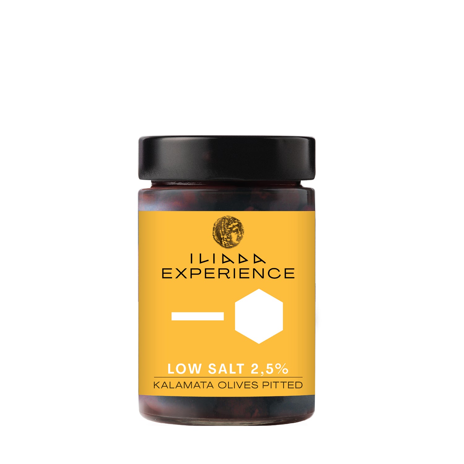 Iliada Low Salt Kalamata Pitted Olives