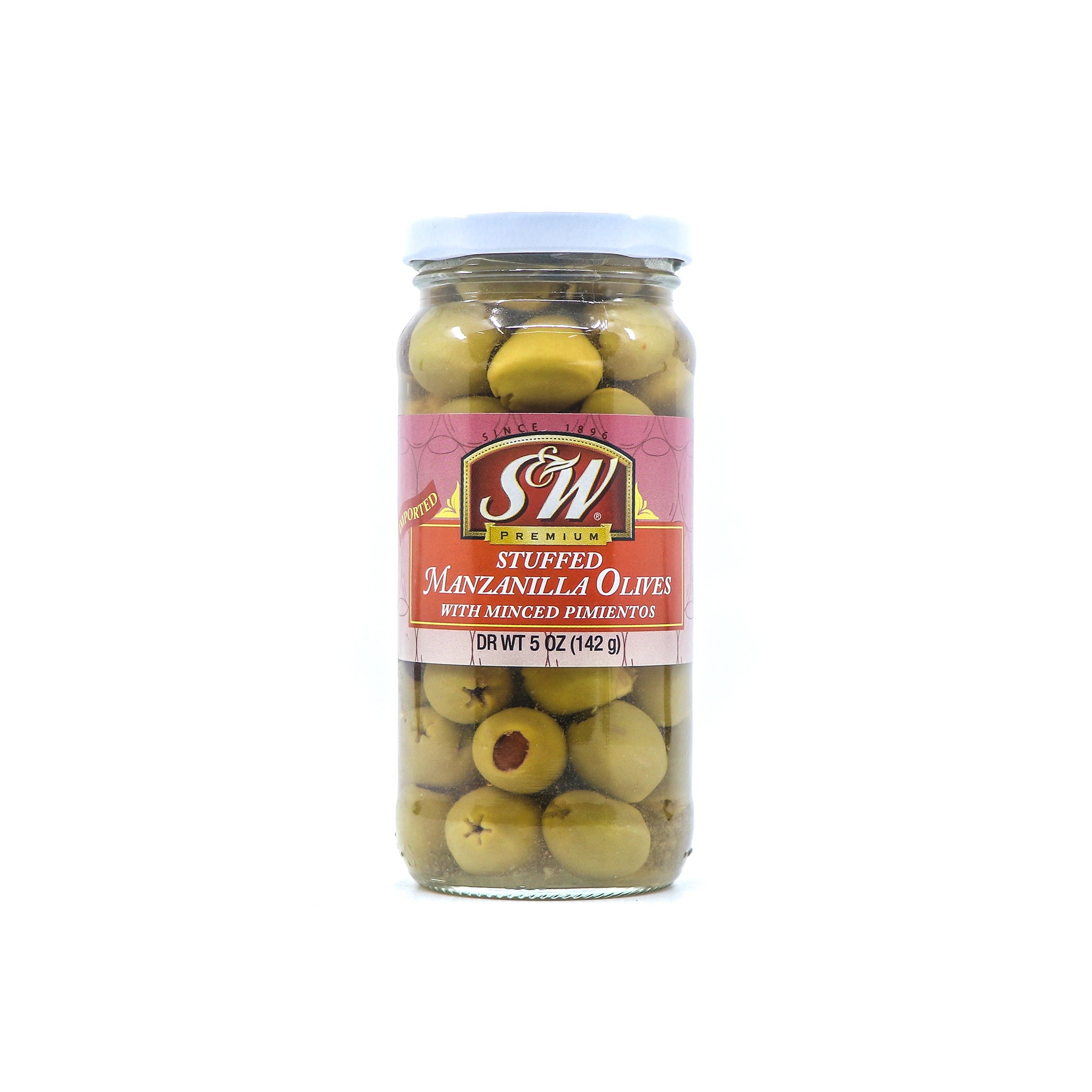 S&W Stuffed Manzanilla Olives