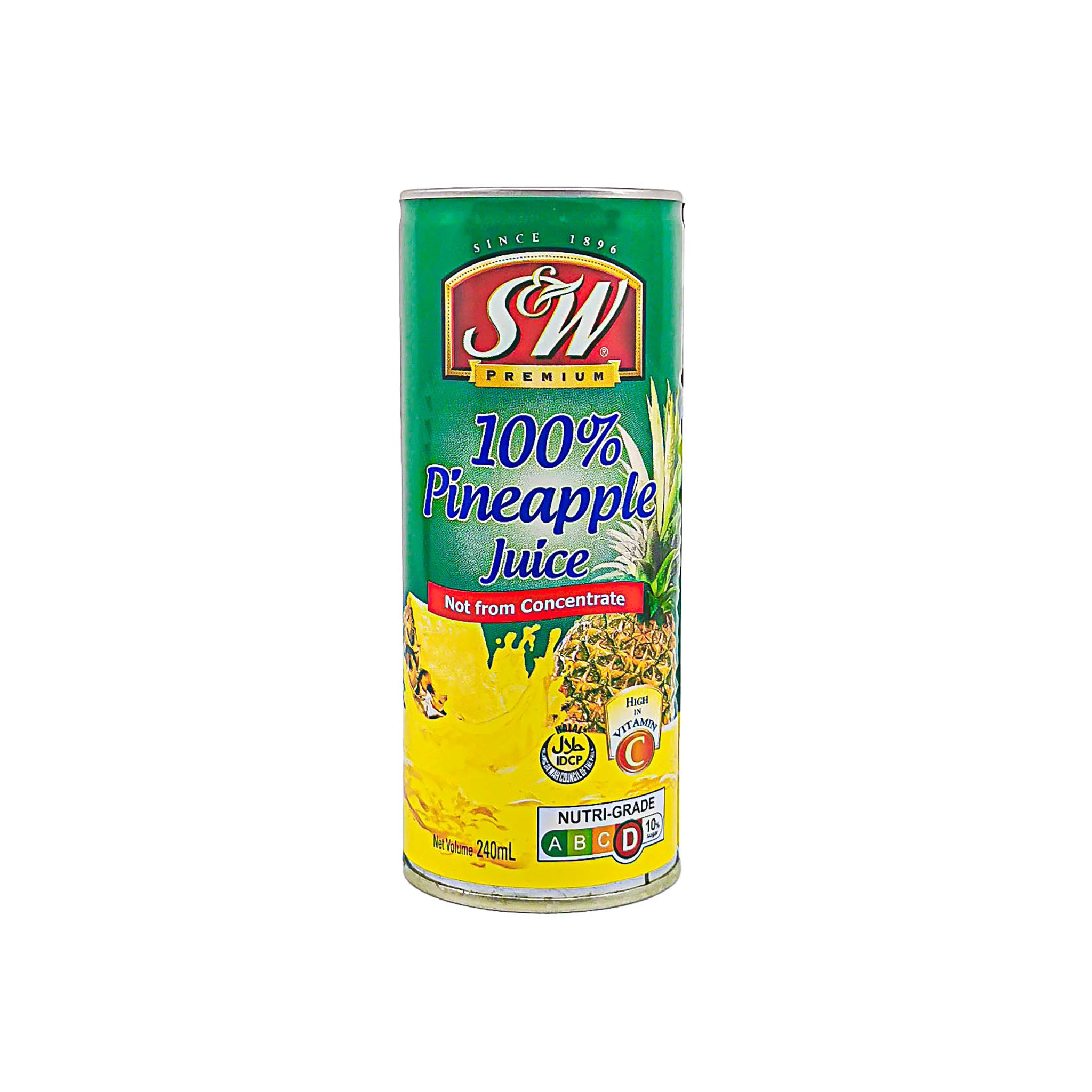 S&W 100% Pineapple Juice