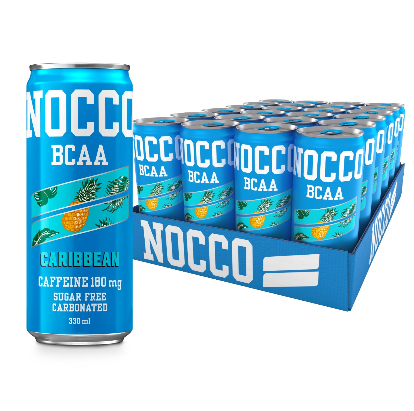 NOCCO Caribbean 180mg 330ml (1 Carton)