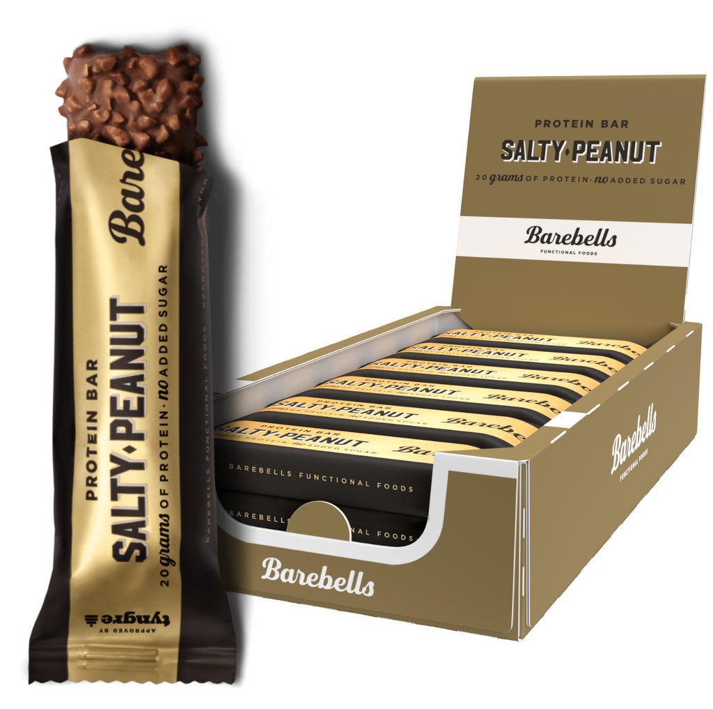 Barebells Protein Bars, Salty Peanut Flavour, 55g (12 bars/carton)