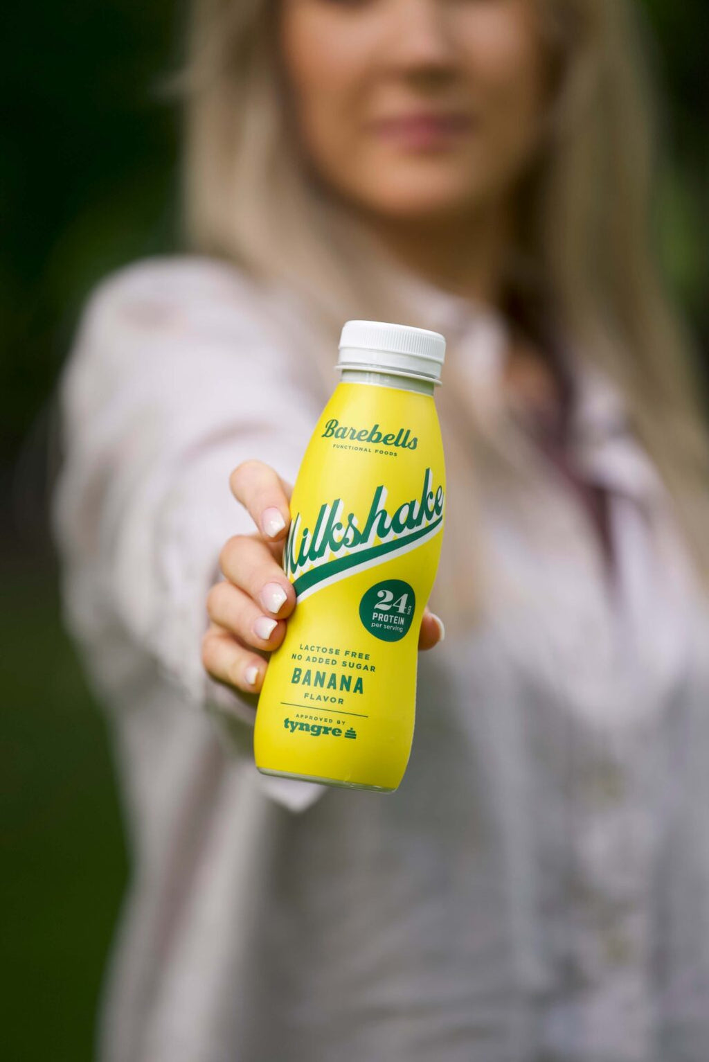 Barebells Lactose-Free Protein Milkshake, Banana Flavour 330ml (8 bottles/carton)